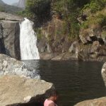 Dziwe la Nkhalamba sacred pool and waterfall within Mulanje Mountain Cultural Landscape
