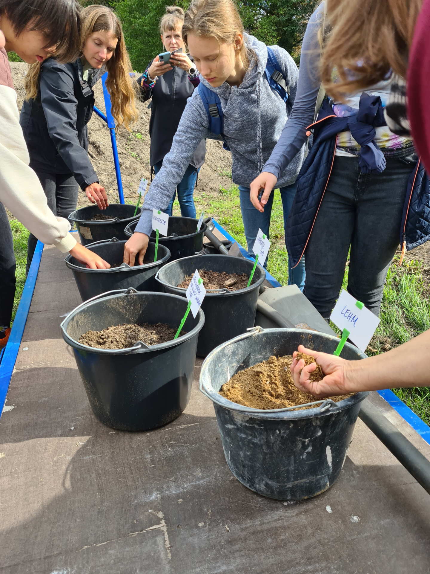 Hands-on: experiencing soil