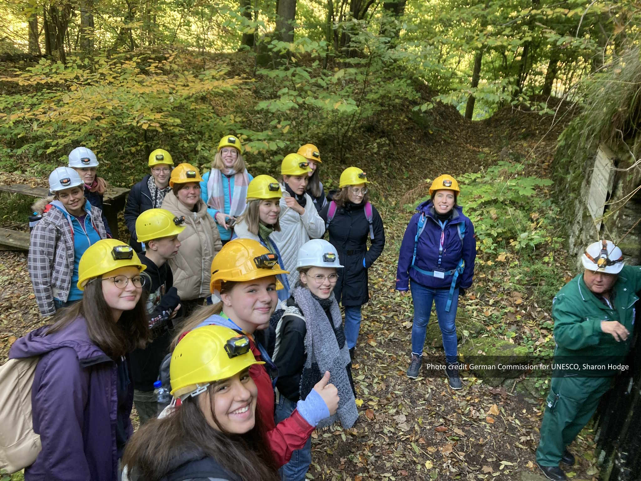 Students became active on Instagram to share the importance of safeguarding the forest at the World Heritage Site of the Erzgebirge/Krušnohoří Mining Region.